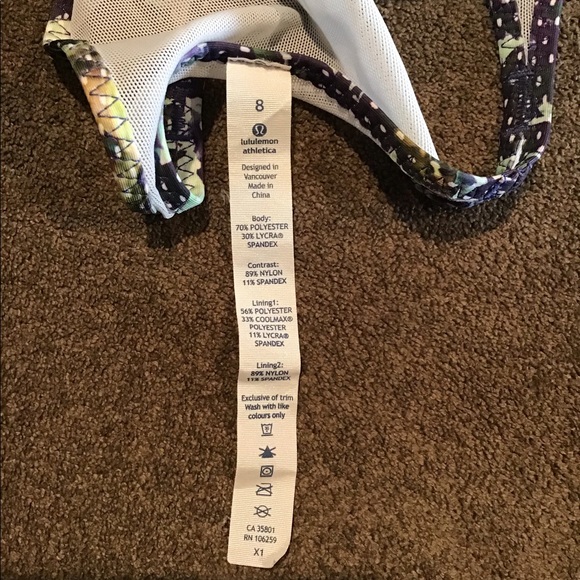 Lululemon Top size 8 - Picture 6 of 6